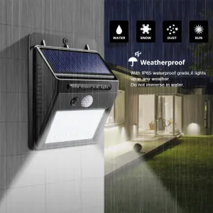 100 LED Outdoor Solar Security Light