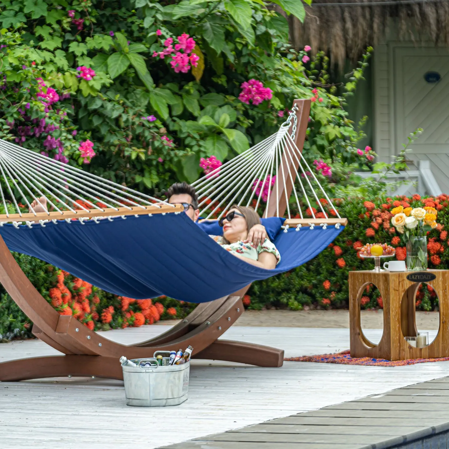 12 FT Large Double Quilted Hammock