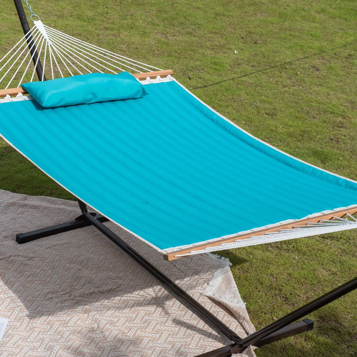 12 FT Large Double Quilted Hammock