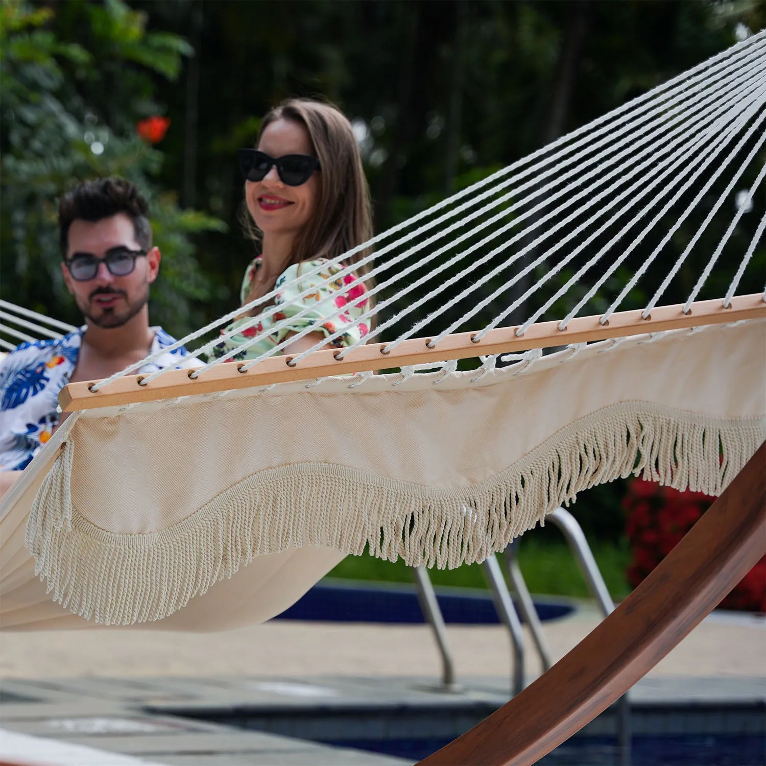 12 FT Large Double Quilted Hammock