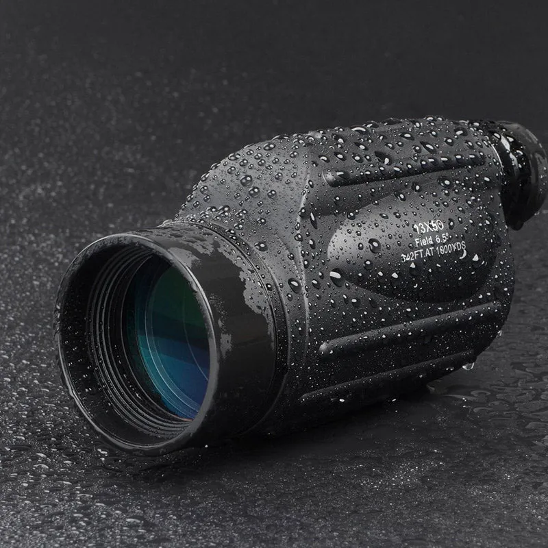 13x50 High Magnification Monocular / Spotting Scope (Nitrogen Purged / Waterproof) Stealth Angel Survival