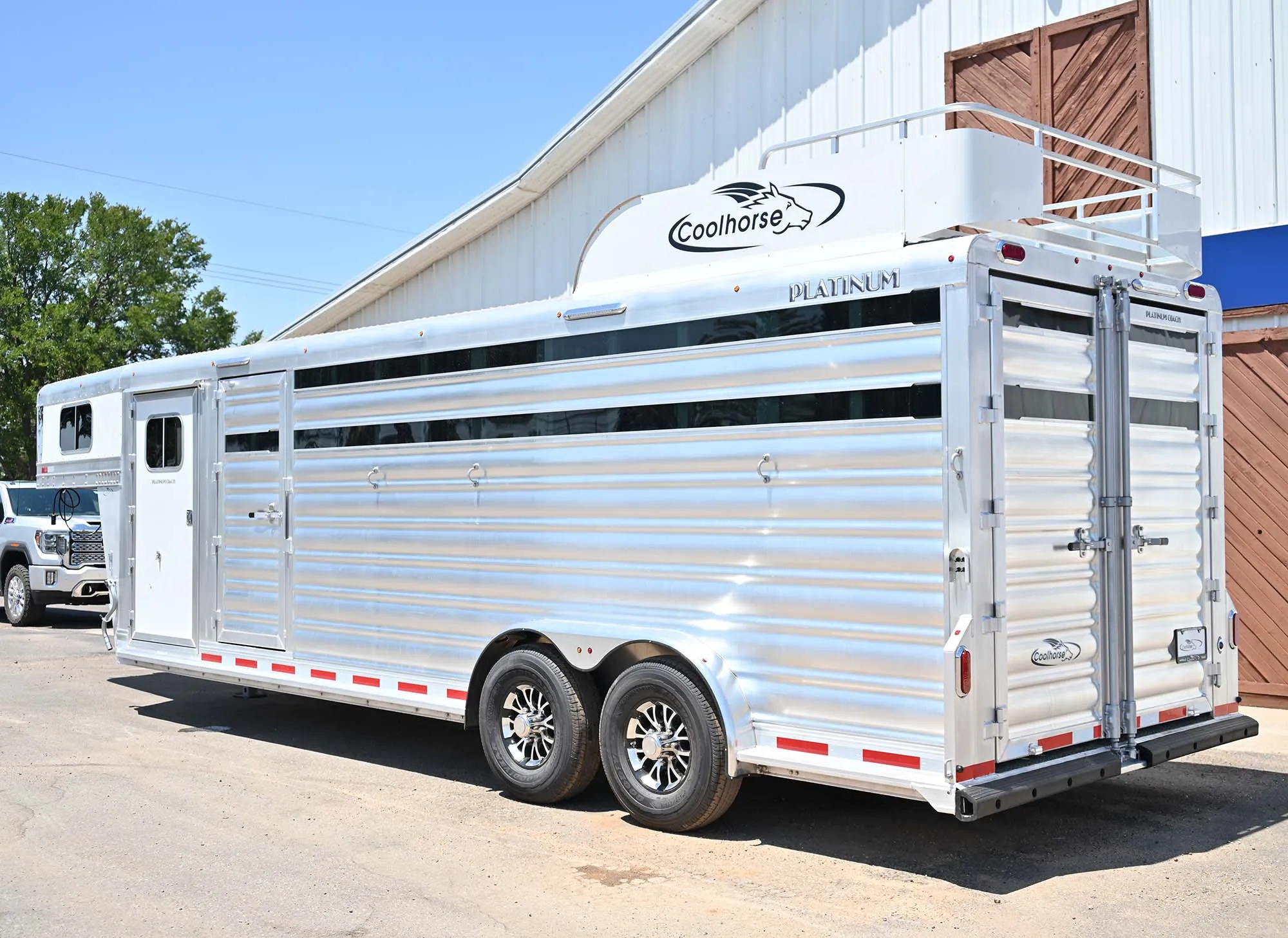 2025 Platinum 24' C Sport Stock Combo Horse Trailer