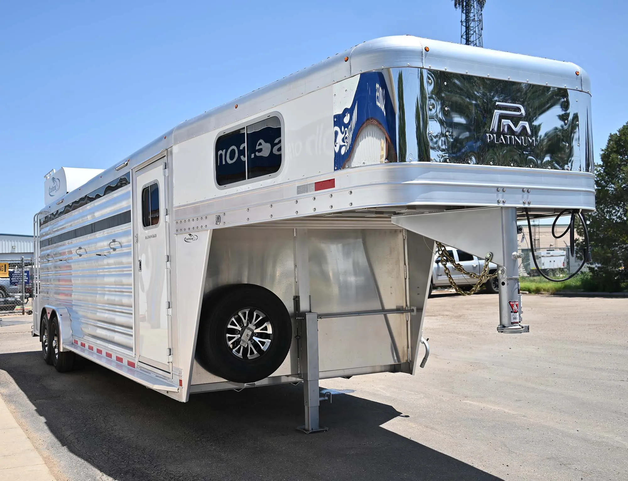 2025 Platinum 24' C Sport Stock Combo Horse Trailer