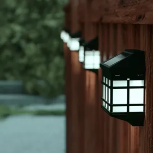 6 Pack Black Solar Deck Lights DN-SL108-6-BK-GG