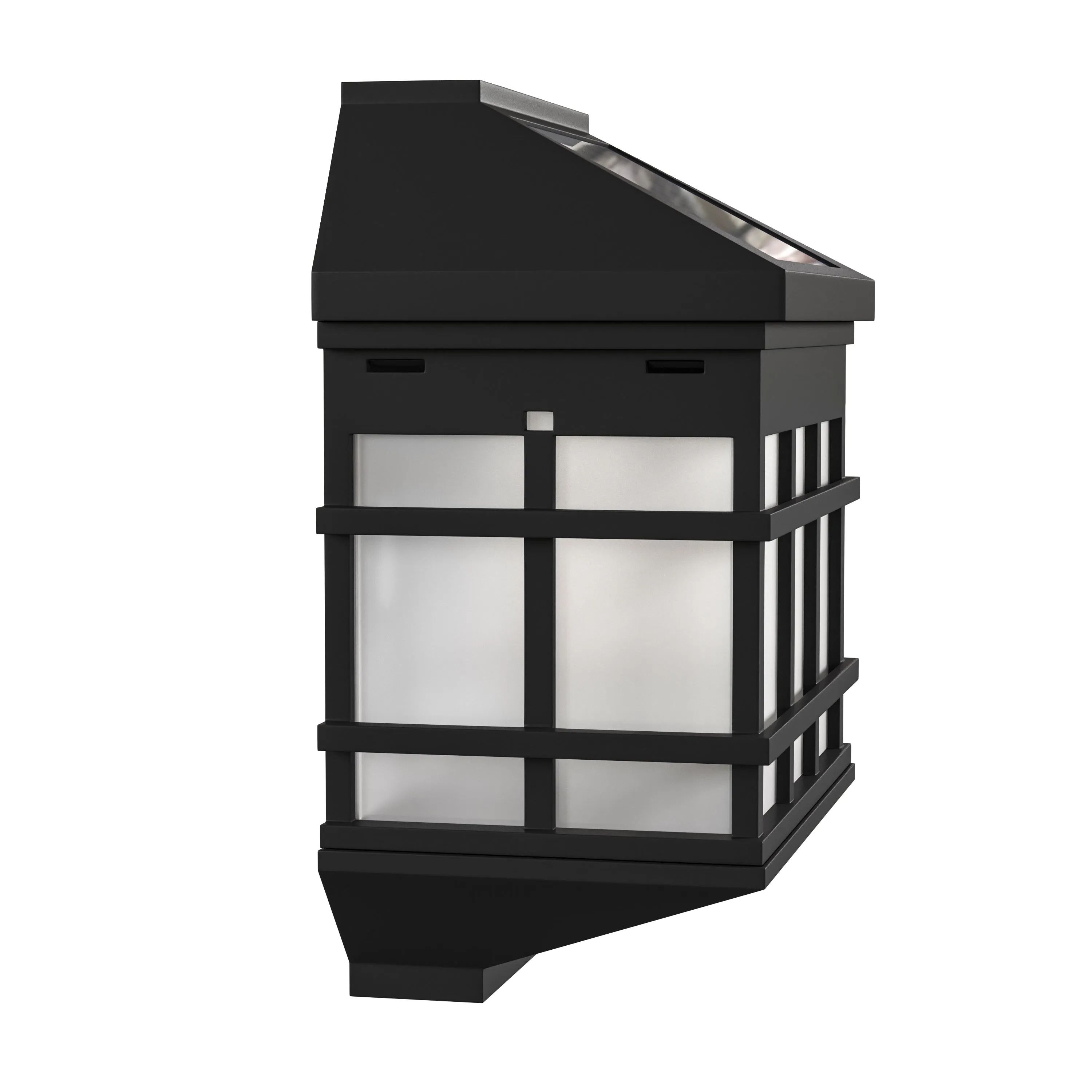 6 Pack Black Solar Deck Lights DN-SL108-6-BK-GG