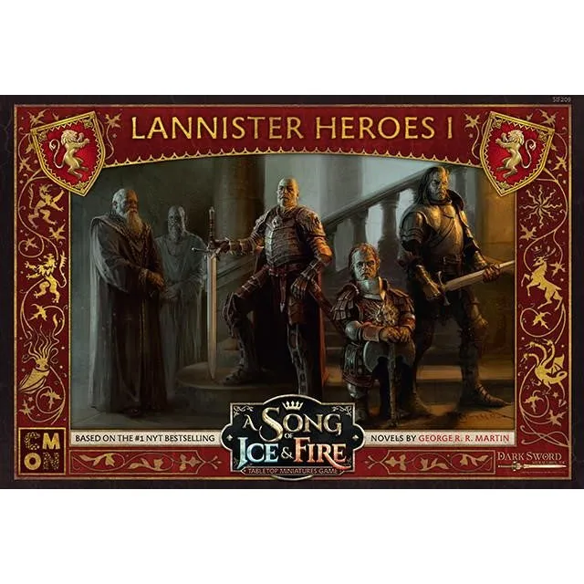 A Song of Ice & Fire Tabletop Miniatures Game: Lannister Heroes 1