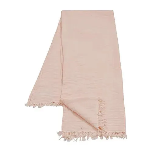 Andhome 80395PCH Peach Throw Blanket