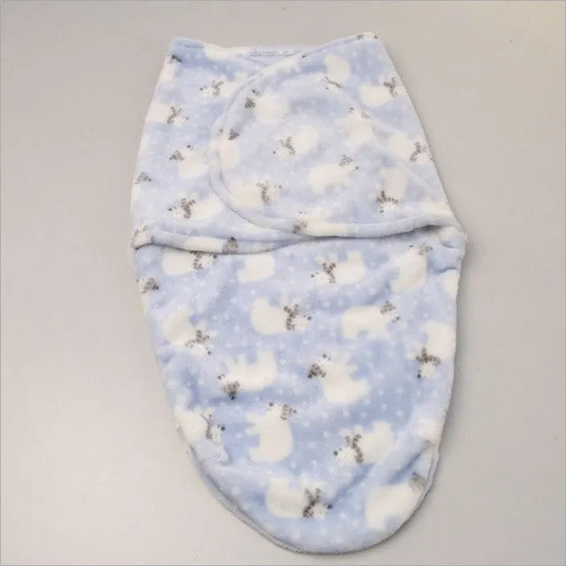 baby swaddle wrap flannel envelopes for newborns soft blanket swaddling baby sleepsack Sleeping Bag swaddleme infant bedding