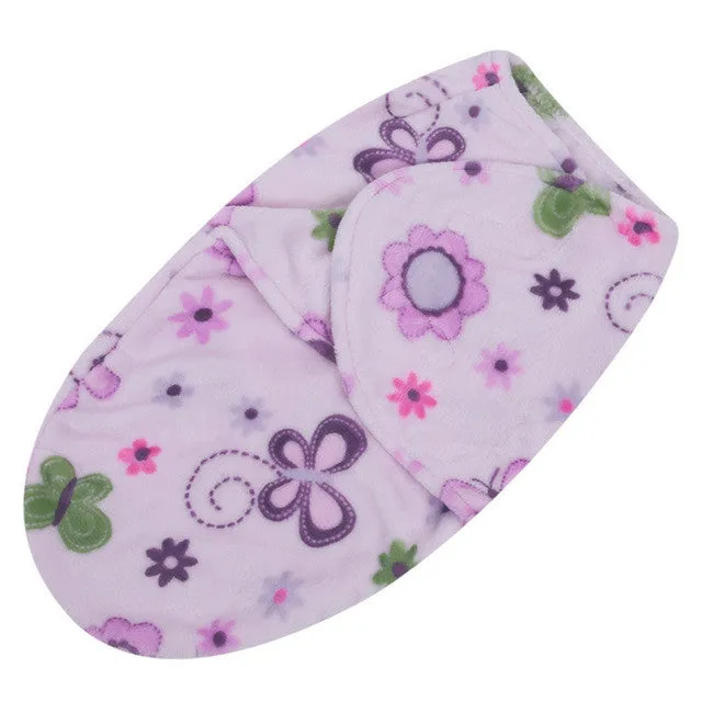 Baby Swaddle Wrap Polar Fleece Fabric Envelopes Soft Blanket Swaddling Baby Sleepsack Sleeping Bag Swaddleme Infant Bedding