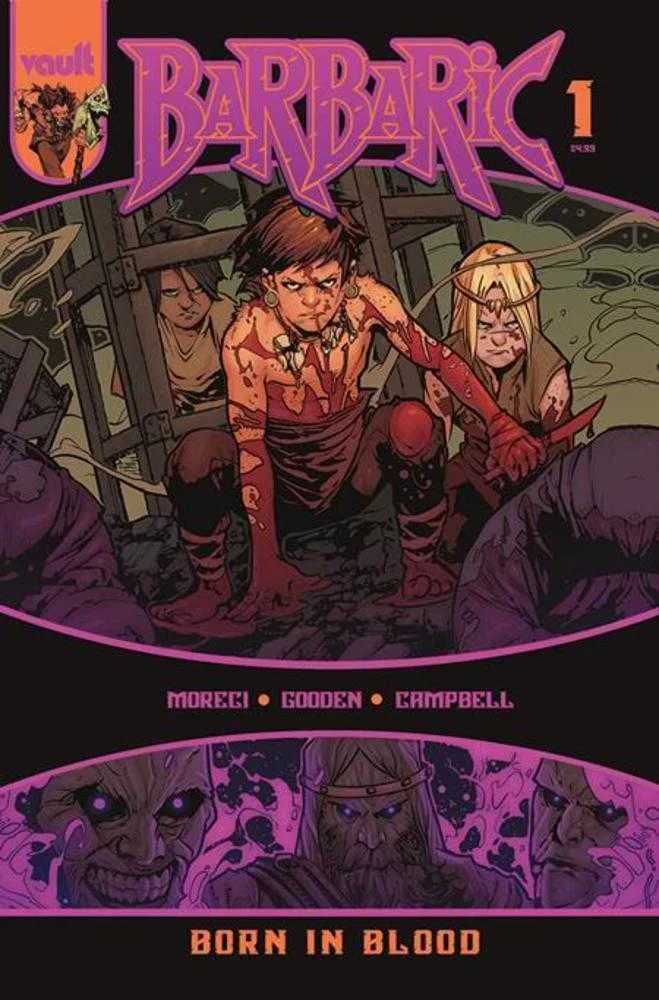 Barbaric Born In Blood #1 (Of 3) Cover A Nathan Gooden Bundle Of 25 (Free)