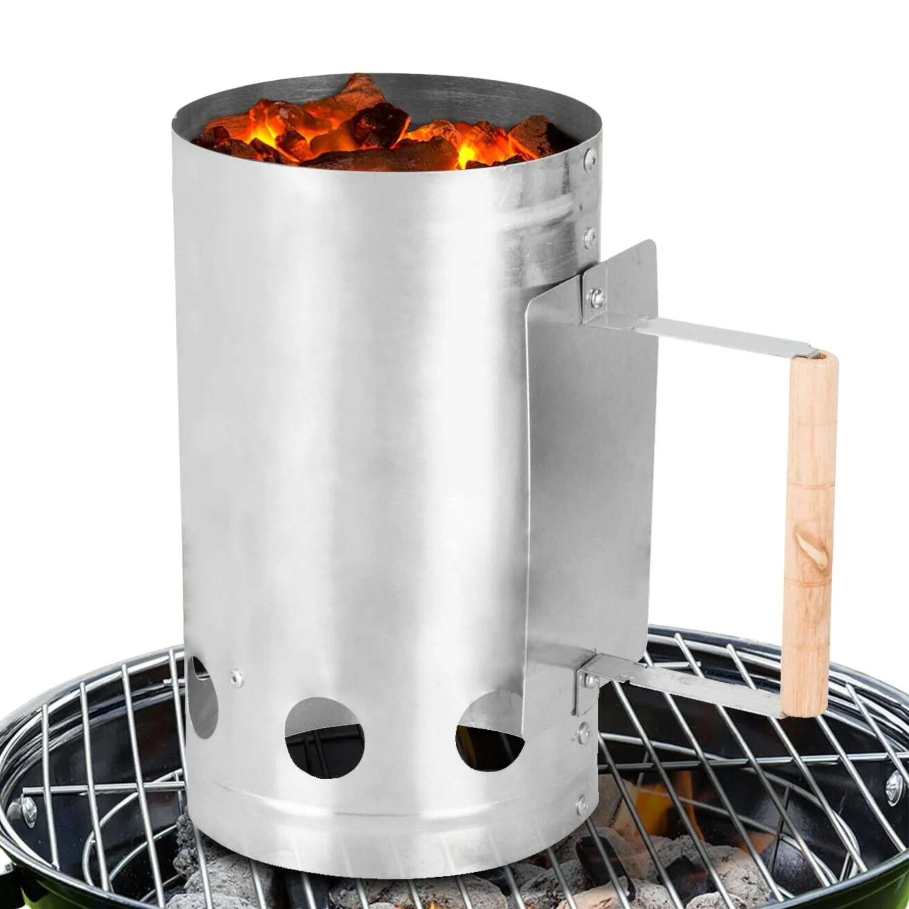 BBQ Charcoal Metal Chimney Starter