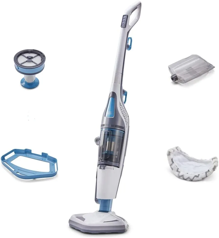 Black Decker BDXSMV190G Vac   Steam Mop