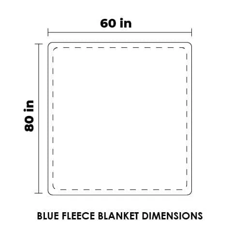 Blue Fleece Blanket