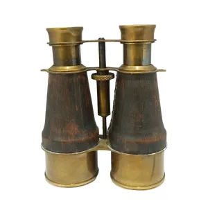 Brass Leather Binocular BB016