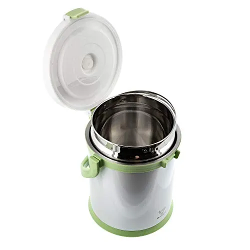 Buffalo | TC60 | Green | Vacuum Sealed Thermal Food Container | Vacuum Crock | 6.0L | Camping | Traveling