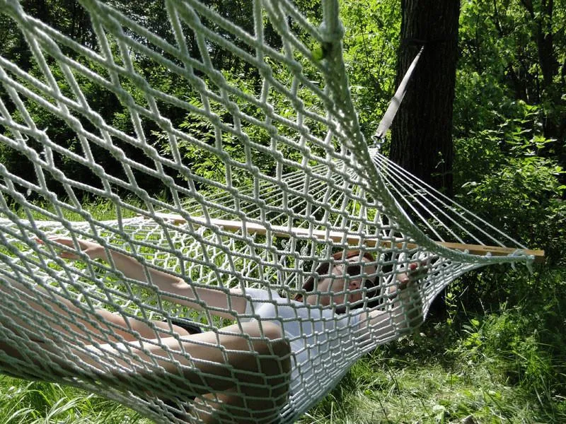 Cotton Rope Hammock - Double