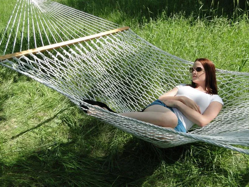 Cotton Rope Hammock - Double