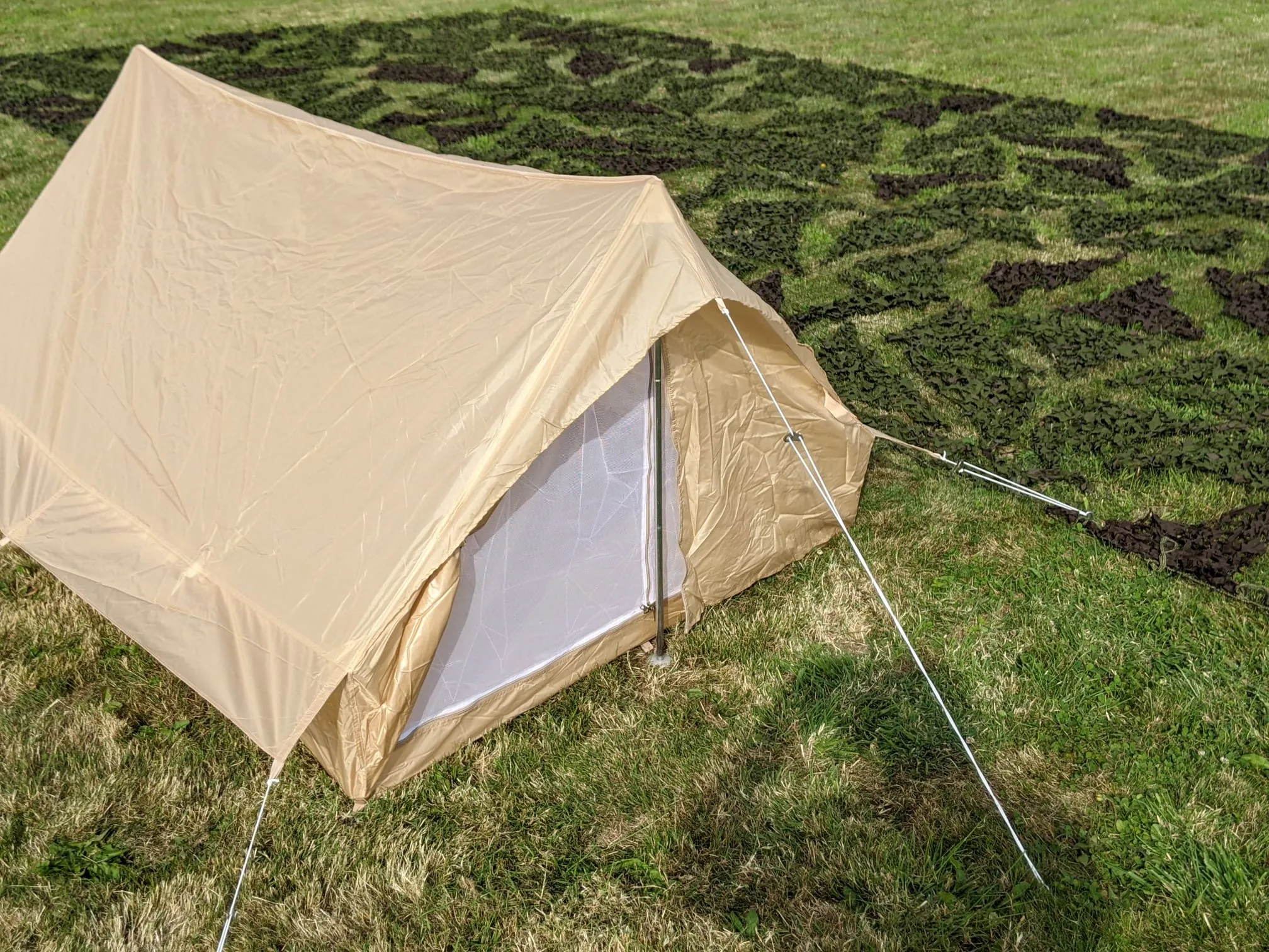 French Army 2 Man Lightweight Camping Survival Tent