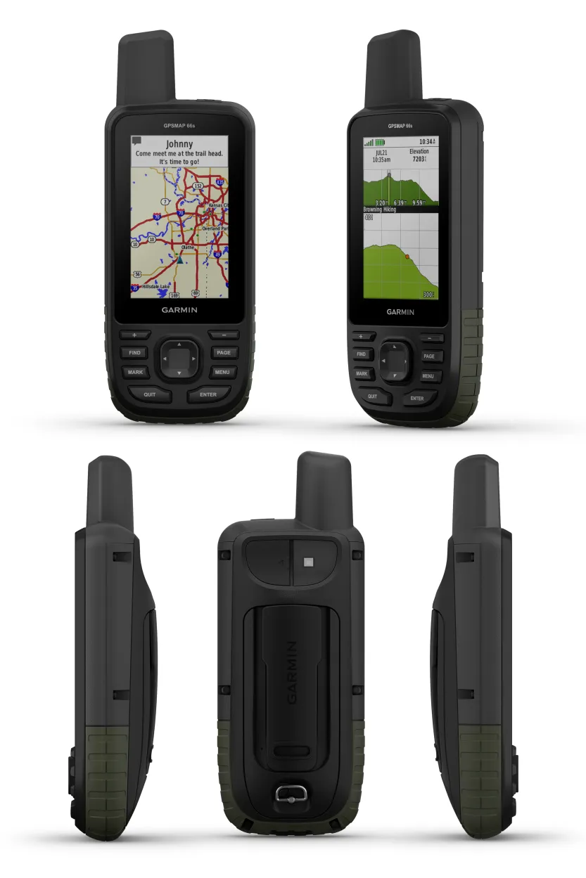 Garmin GPSMAP 66s Multisatellite Handheld with Sensors (NO TOPO Maps)