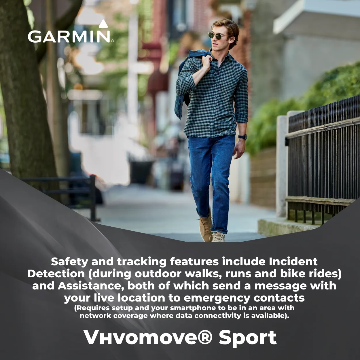 Garmin Vivomove Sport Hybrid Smartwatch