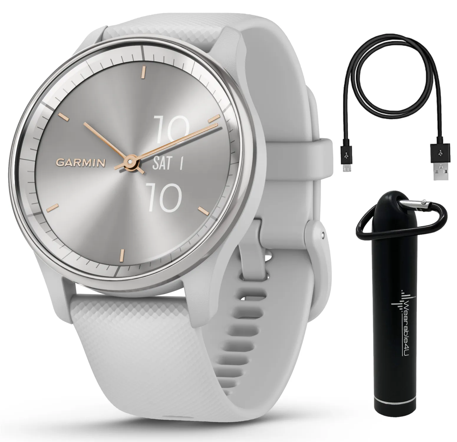 Garmin Vivomove Trend 40 mm Hybrid Smartwatch