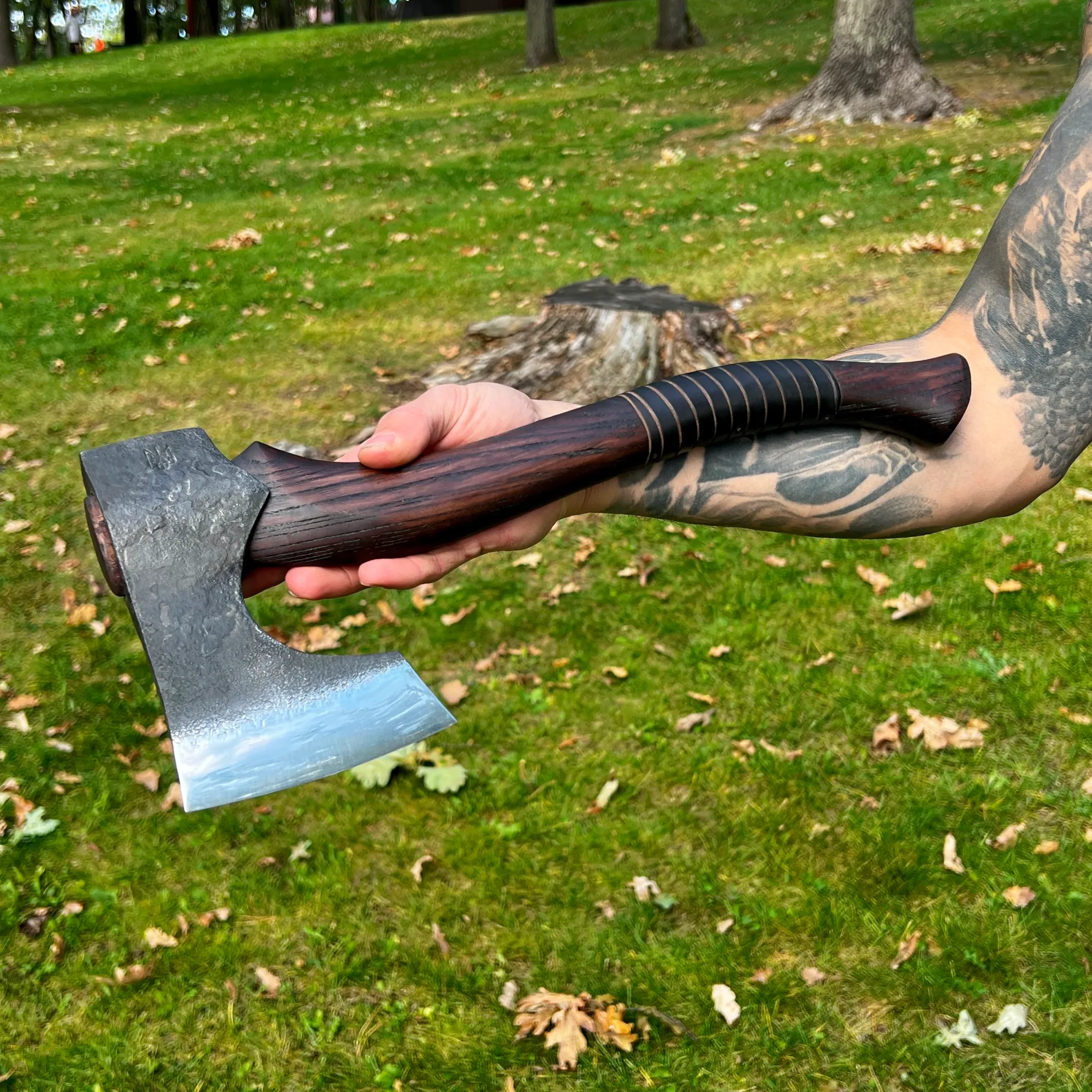 Handforged Modern Axe 'Woodsman'