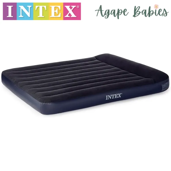 Intex Pillow Rest Classic Airbed with Internal Pump - Queen Size