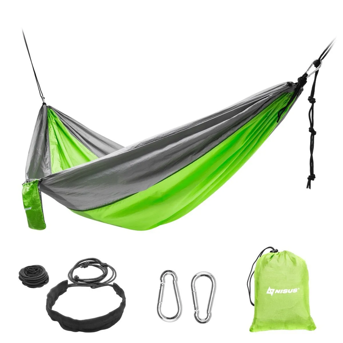 Large Nylon Hammock with Straps