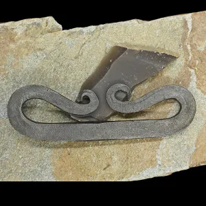 Large Viking Fire Steel / Steel Striker with Flint