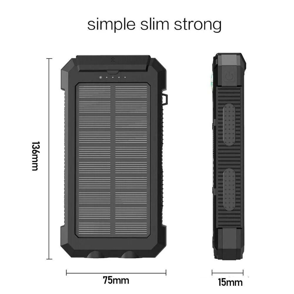 LovelyRLovely 20000mAh Solar Power Bank