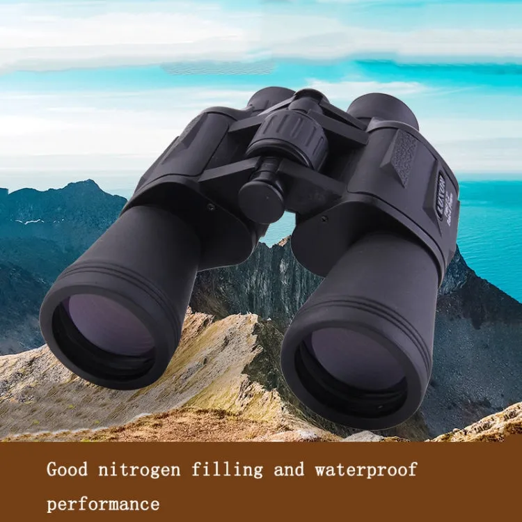 Luxun 20X50 Outdoor Binoculars  Low Light Night Vision Non-Infrared High Power Binoculars(Black)