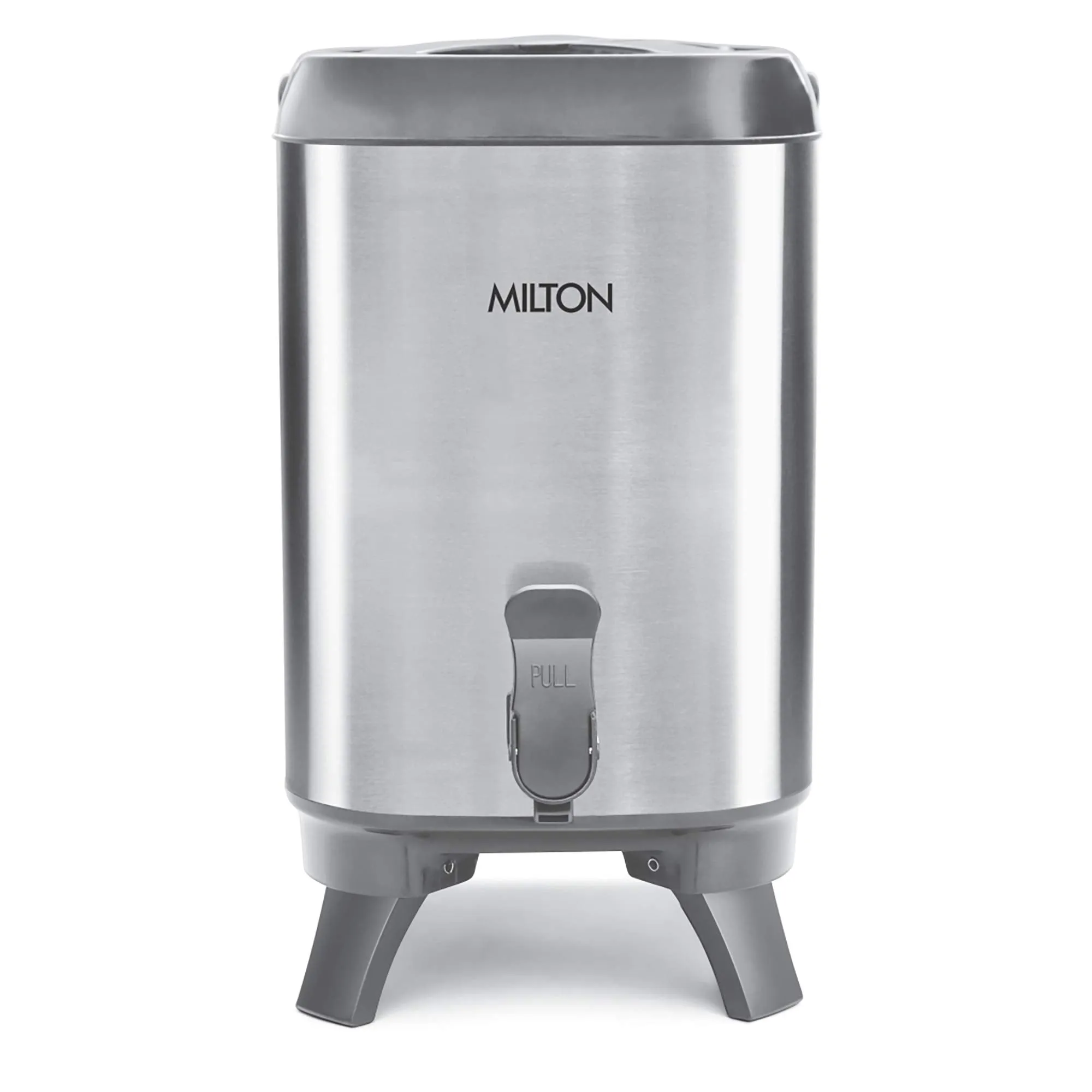 Milton Thermosteel Sterling 10 Insulated Water Jug, 9.1 Liters, Silver