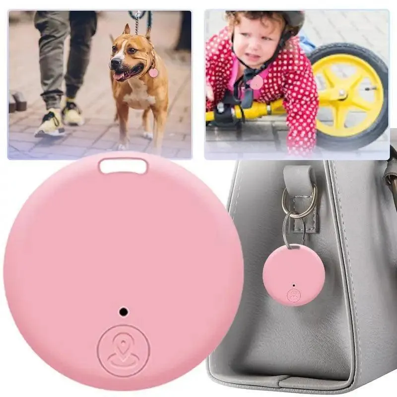 Mini GPS Pet Tracker Anti-Lost Keychain