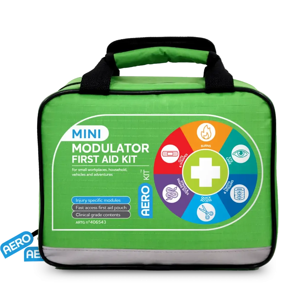 Mini Modular First Aid Kit 3 Series Softpack Emergency - 5 Modules