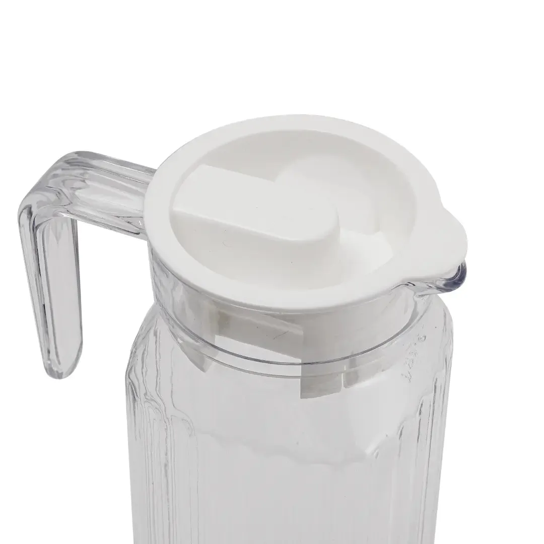 NAYASA White Electra Water/Milk/Table Jug 1.2L