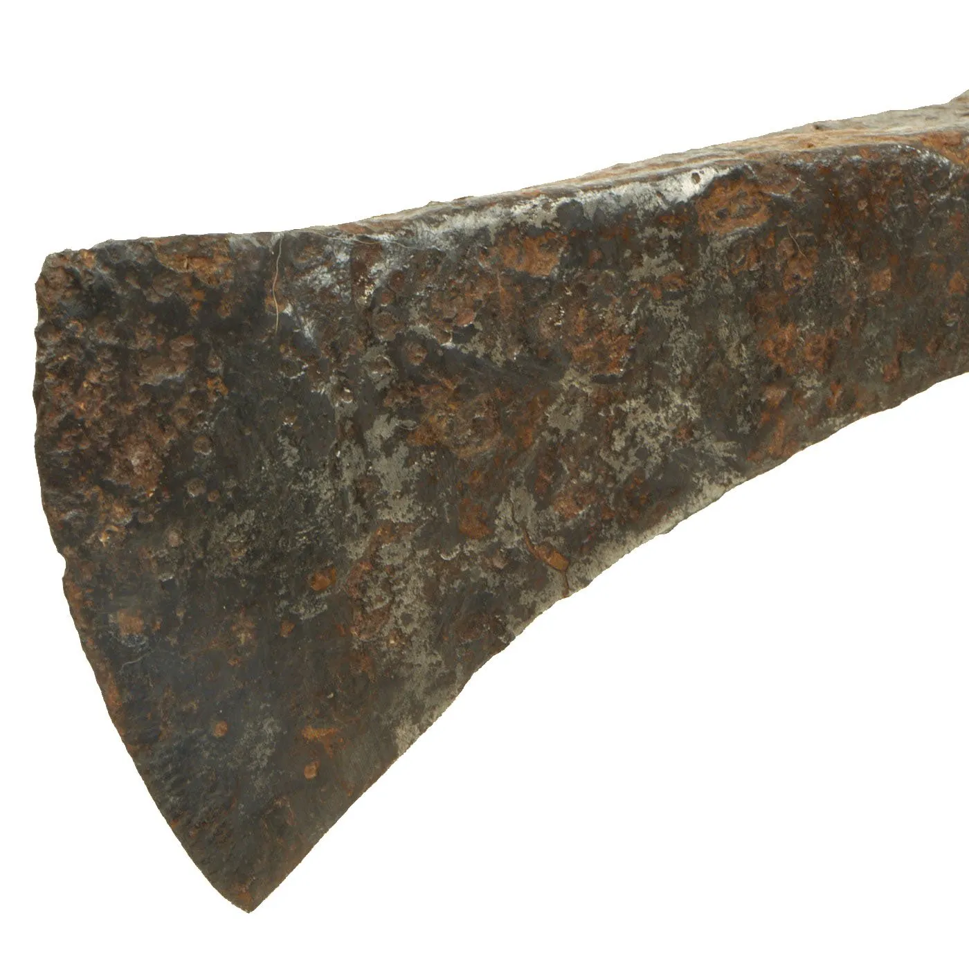 Original 11th Slavic Tribes Battle Axe Head - Ground Dug in Eastern Ukraine