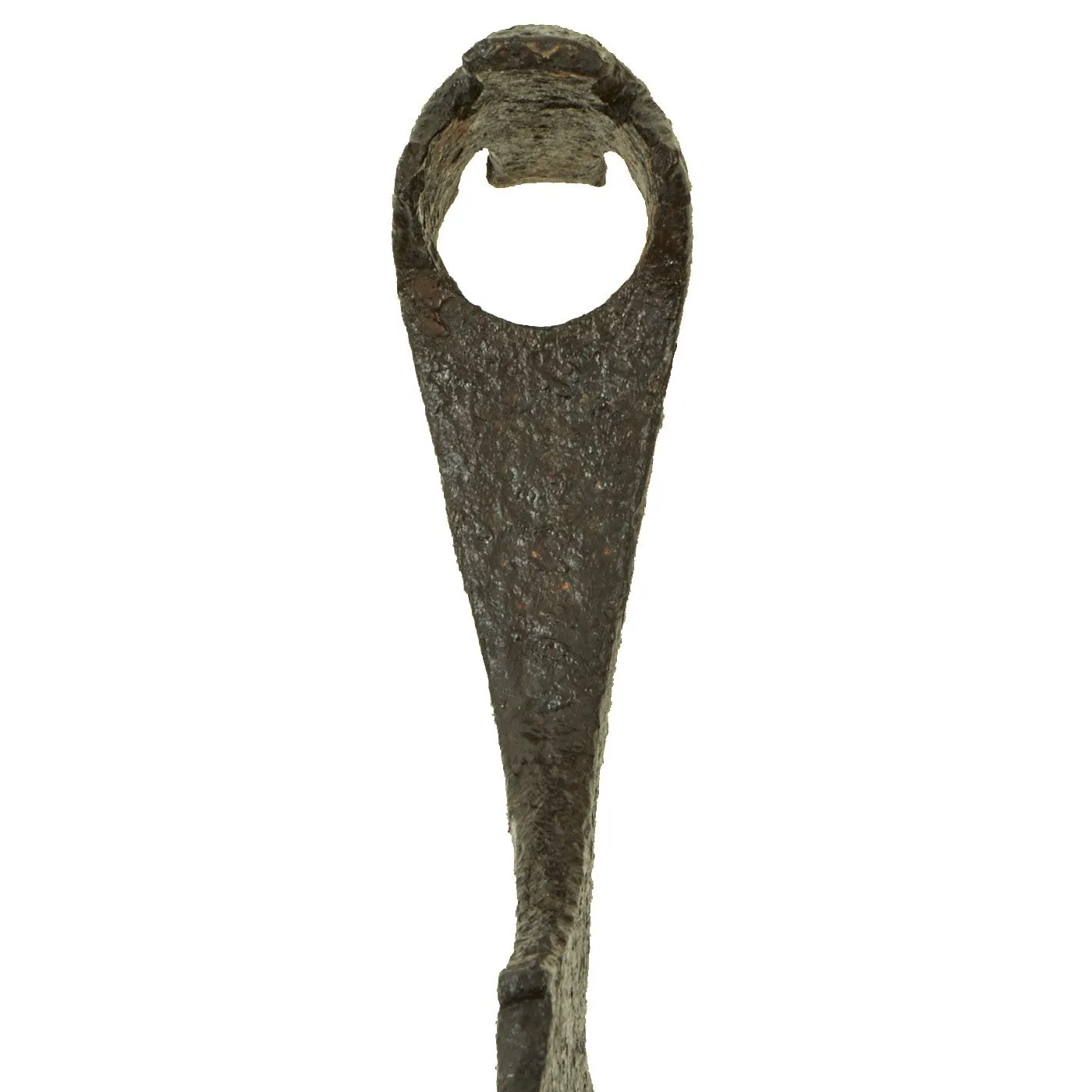 Original 9th - 10th Century Viking Two-Handed Bearded Battle Axe Head Excavated in Ukraine with Stand