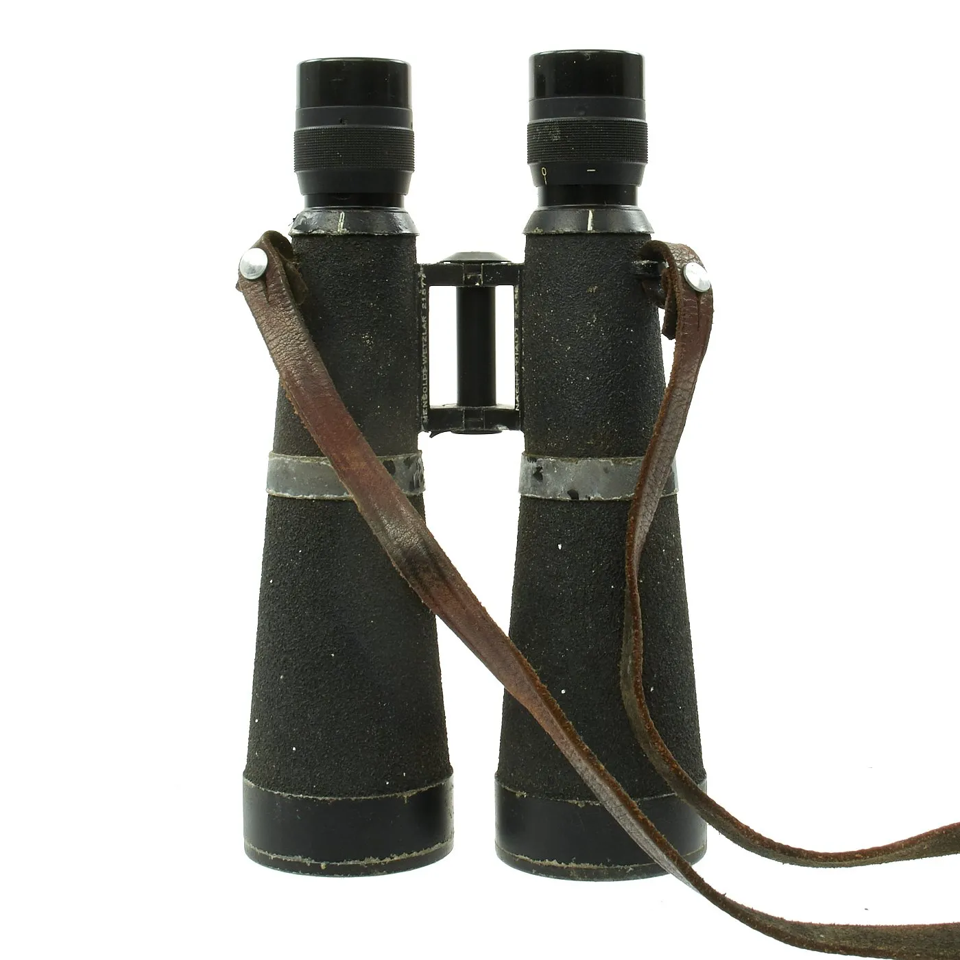 Original German Early WWII Hensoldt-Wetzlar 7x56 Nacht-Dialyt Binoculars with Filters and Case