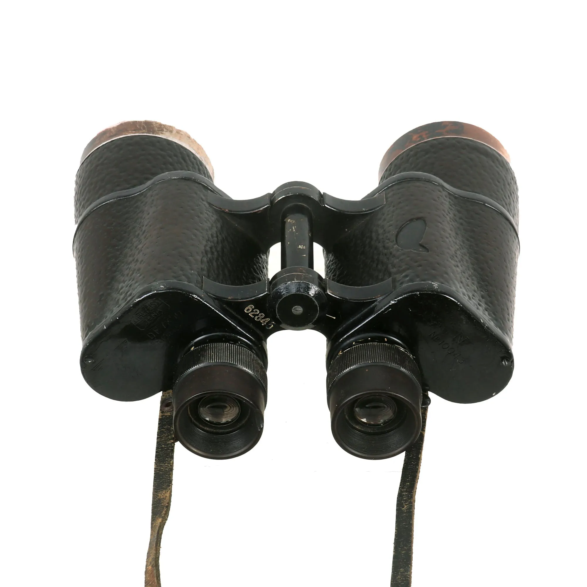 Original German WWII Kriegsmarine Marked D.F. 7x50 Doppelfernrohr Binoculars by Carl Zeiss in Carry Case