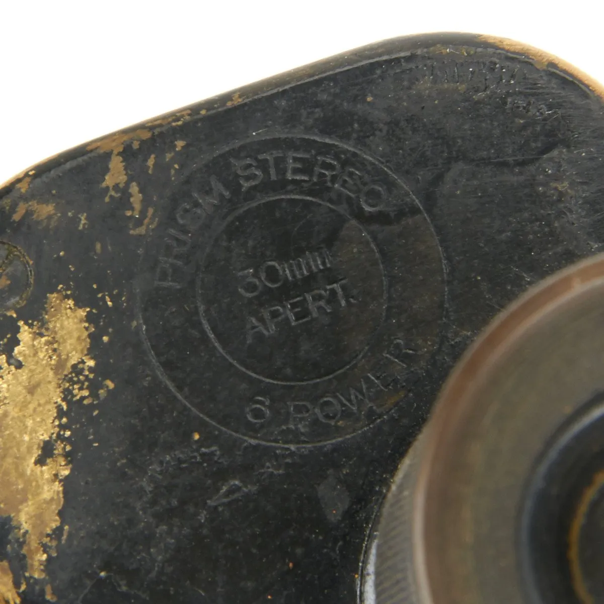 Original U.S. WWI Officer Binoculars in Lather Case - Named to Captain Cox