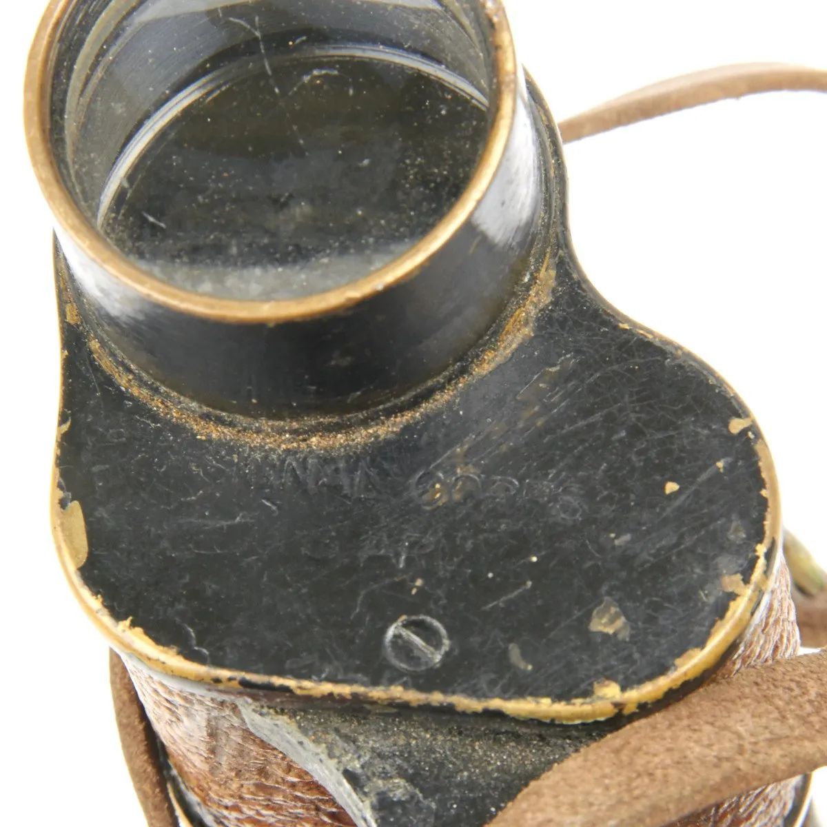 Original U.S. WWI Officer Binoculars in Lather Case - Named to Captain Cox