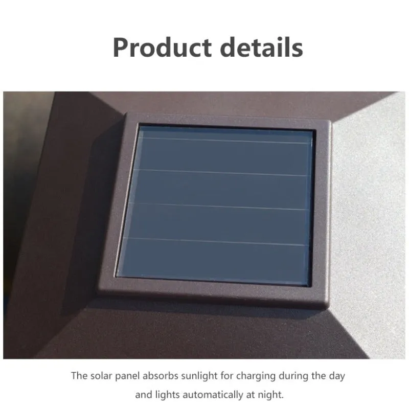 Outdoor Solar Gate Post LED Light