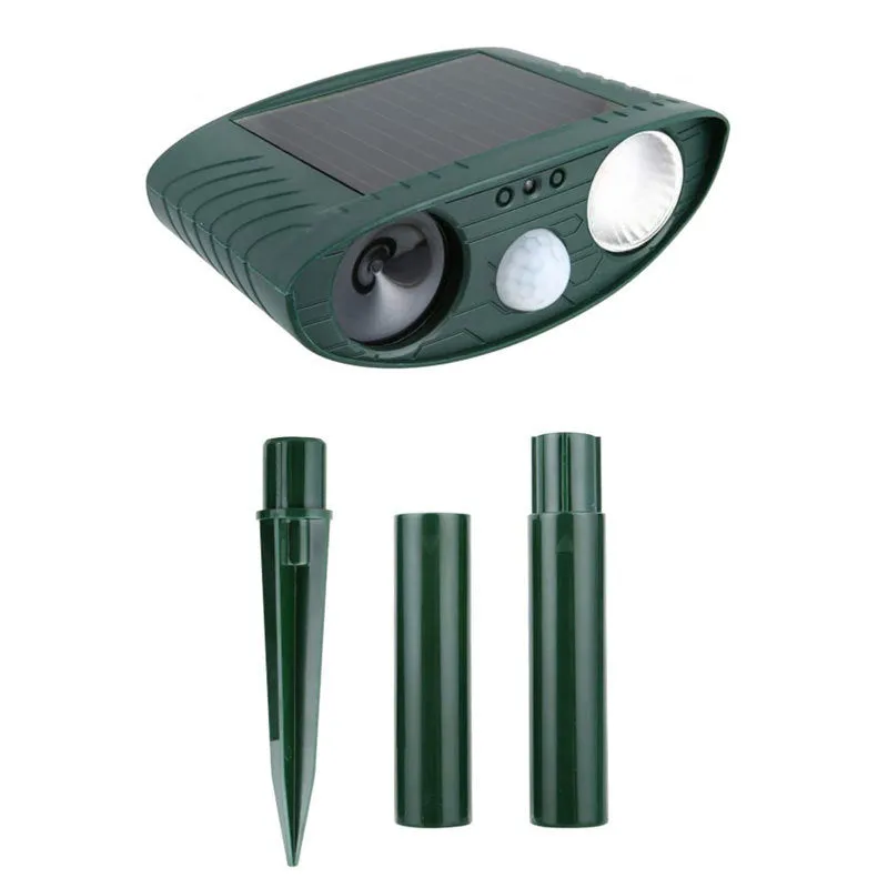 Outdoor Solar Repellent Ultrasonic Animal Repeller