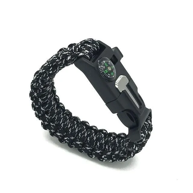 Paracord Survival Bracelet Hunting Fishing Hiking Outdoors