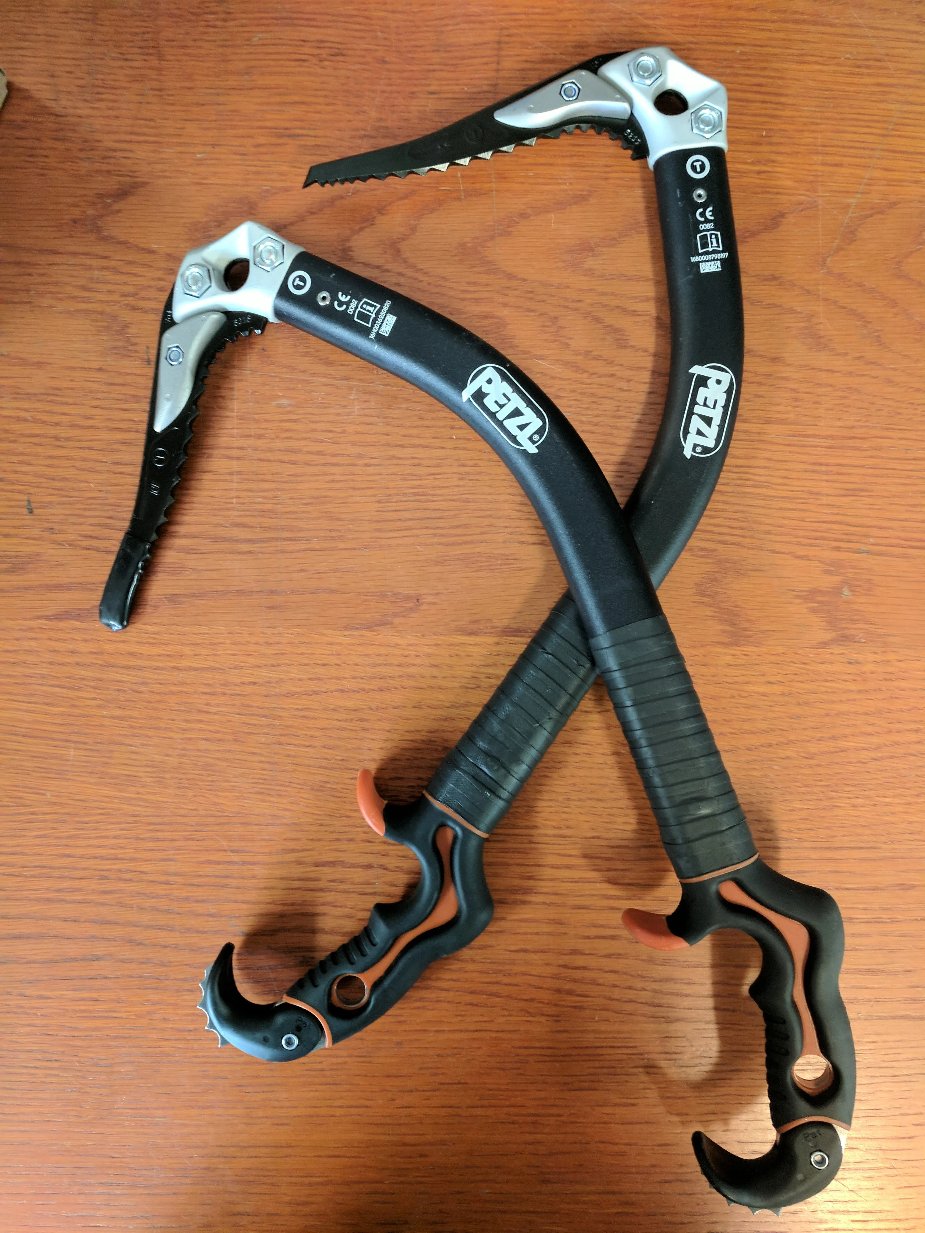 Petzl Nomic Ice Tool Demo