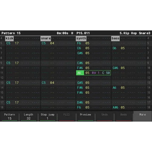 Polyend Tracker Mini Portable Standalone Audio Workstation