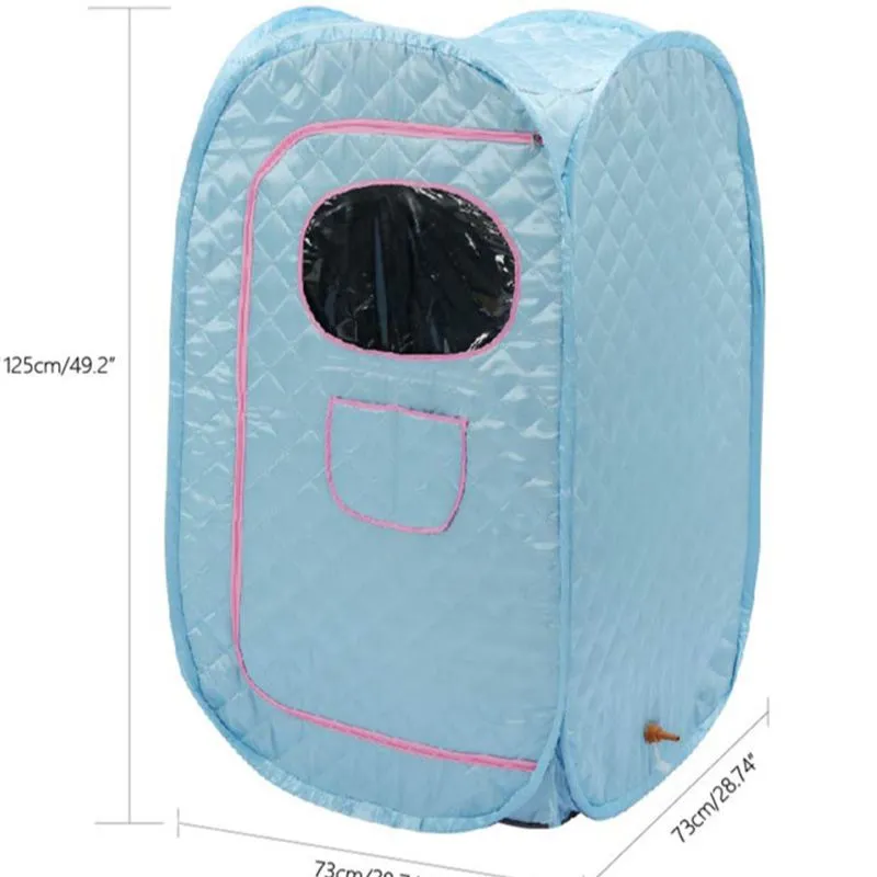 Portable Larger Sauna Tent For Steam Bath With Transom Windows For Relaxation