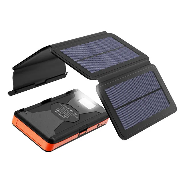 Rugged Solar Power Bank 25000mAh