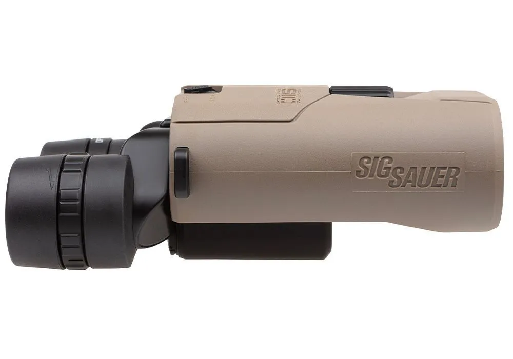 Sig Sauer Zulu6 FDE HDX OIS 20x42mm Waterproof Fog-Proof Roof Prism Binocular with Image Stabilization (SOZ6WP20)