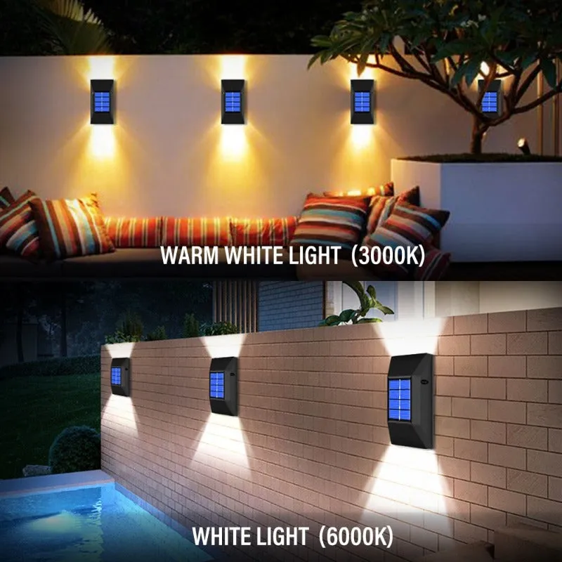 Solar Powered Outdoor Wall Lighting